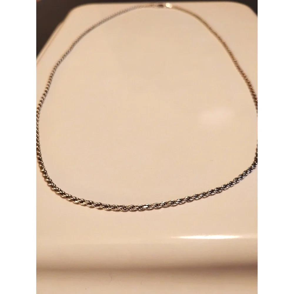 Vintage 925 Italian Sterling Silver 18